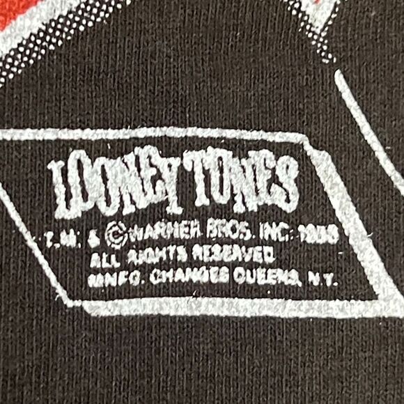 🌊🏄‍♂️ Vintage “REPRINT” Looney Tunes Sylvester SURF Tee Front/Back Graphics -N - Picture 5 of 9